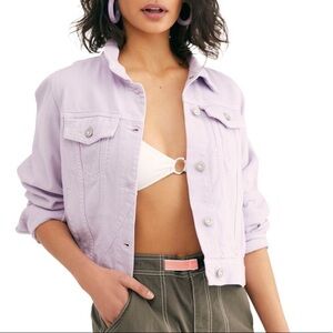 NWOT Free People Rumors Denim Jacket 449-22